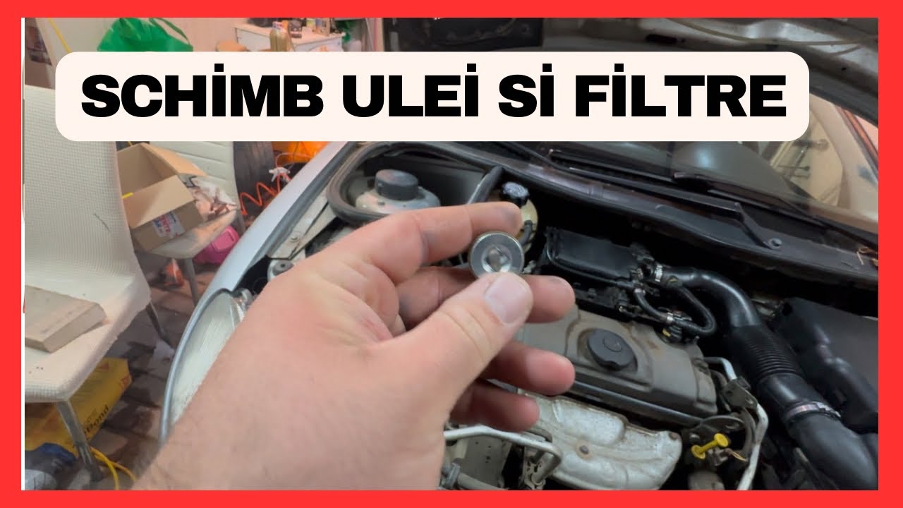 Schimb Ulei - Filtre si buson golire   la Peugeot 206 1.4