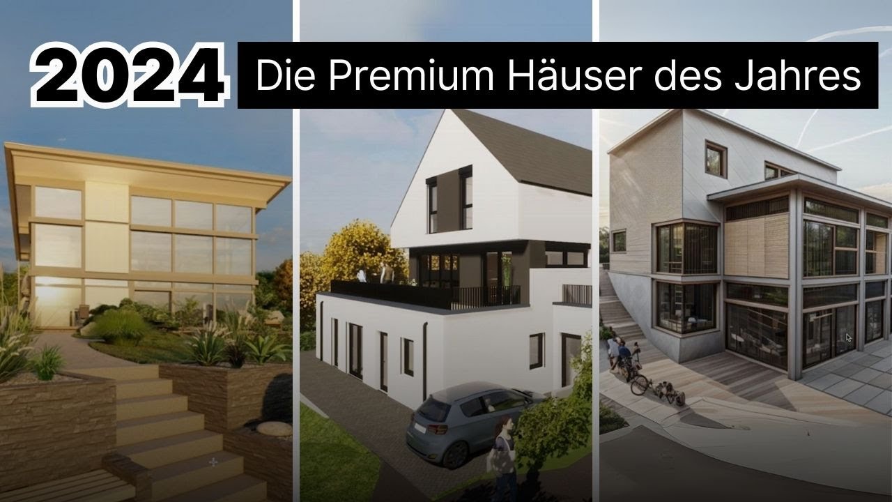 Best Of 2024 - 3 exklusive H&auml;user ab 1 Million  | Grundriss-Show Best Of