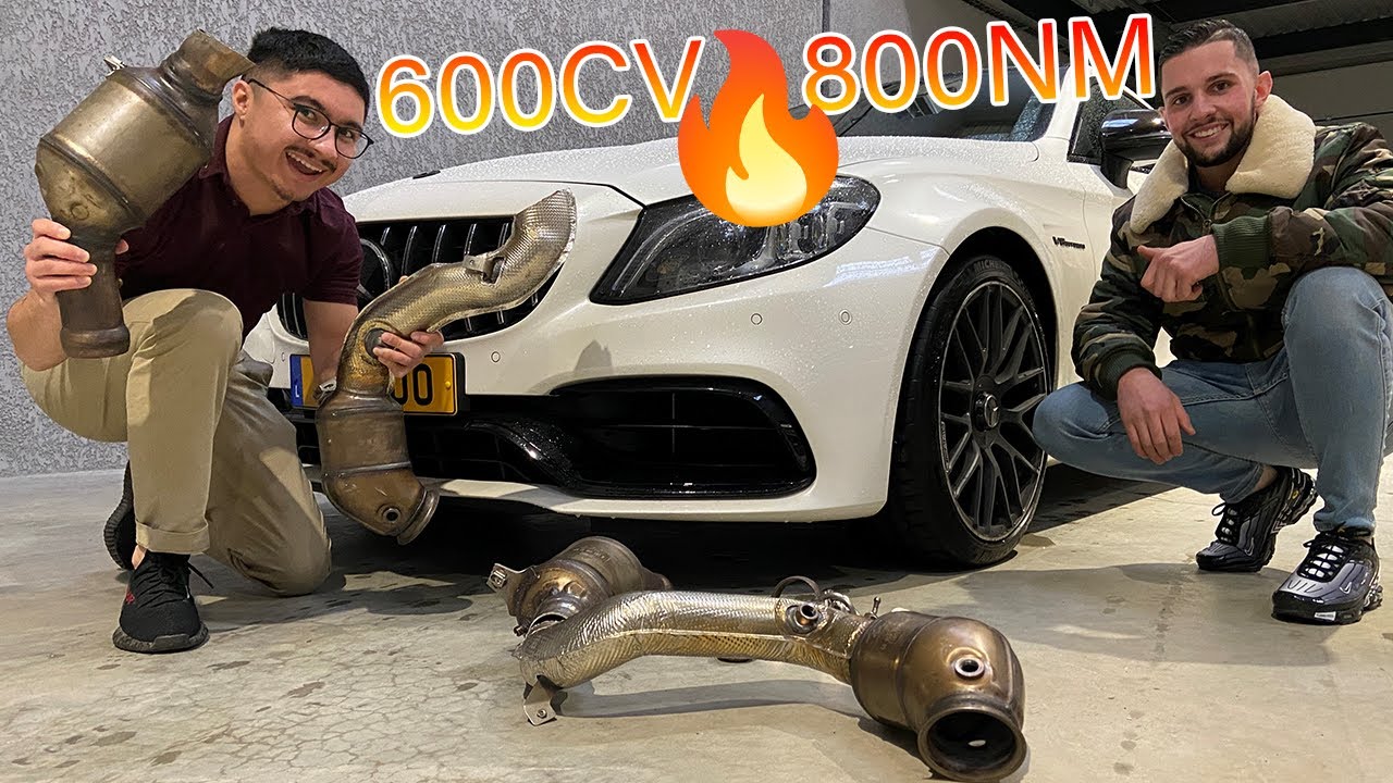 C63 STAGE 2 ! La + bruyante que j'ai entendu !