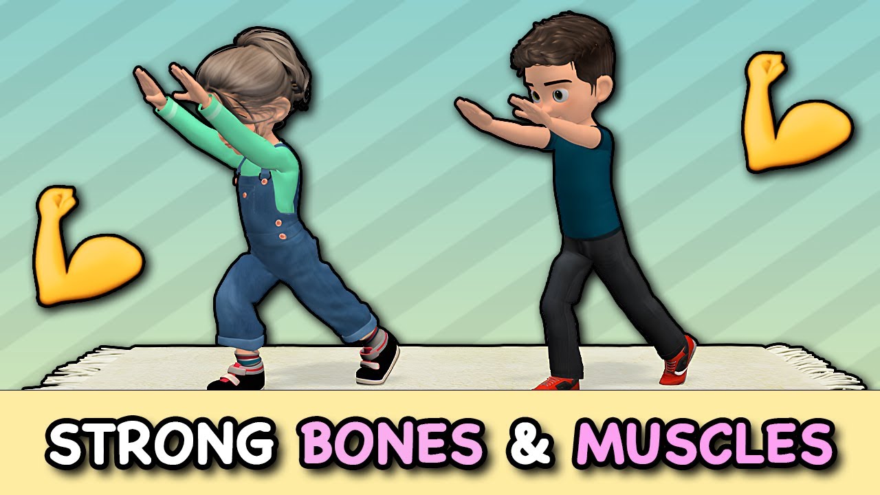 Strong Bones, Strong Kids: 20 Min Full Body Muscle Workout