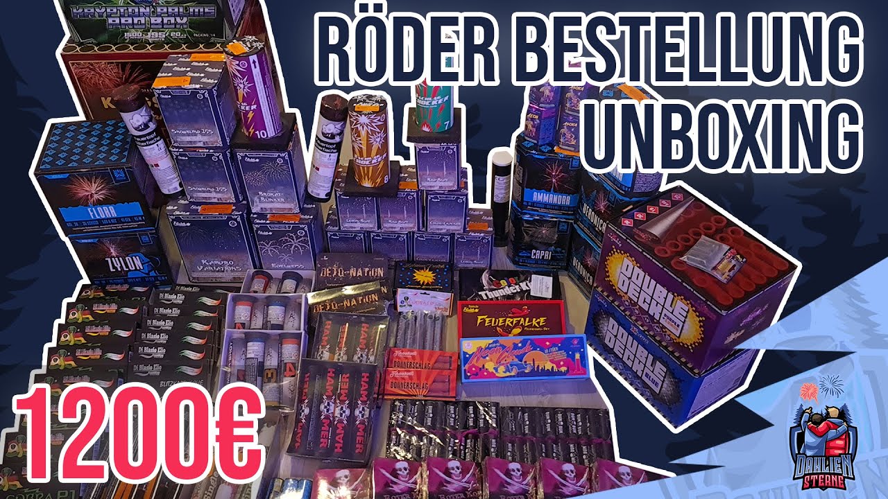 1200€ RÖDER UNBOXING 2022/23 | Röder Bestellung Auspacken