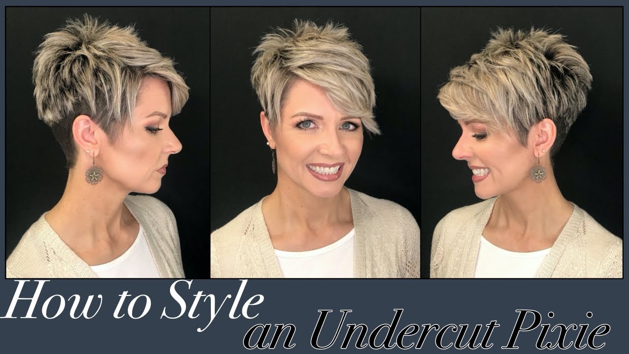 Hair Tutorial: Styling an Undercut Pixie with a Fun Side Flip