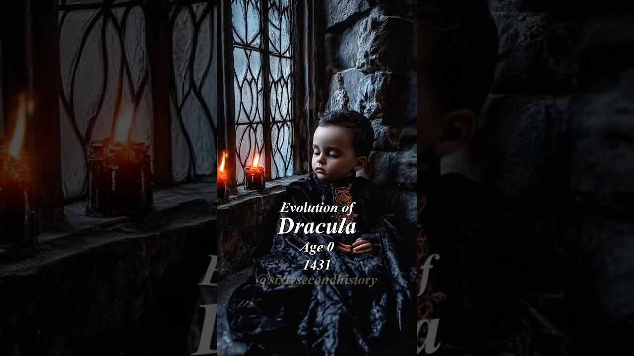 Evolution of Dracula #evolution #history #dracula #vampire