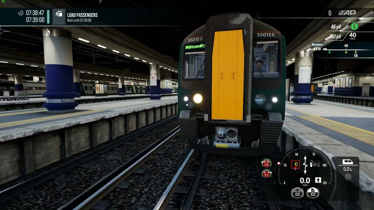 Train Sim World 5. West Coast Mainline: London Euston-Milton Keynes. Class 350/1.