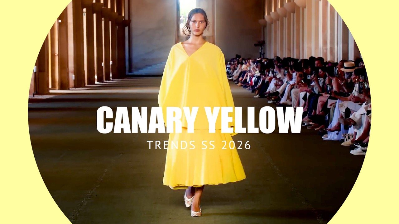 CANARY YELLOW Trends SS 2026 - 4K