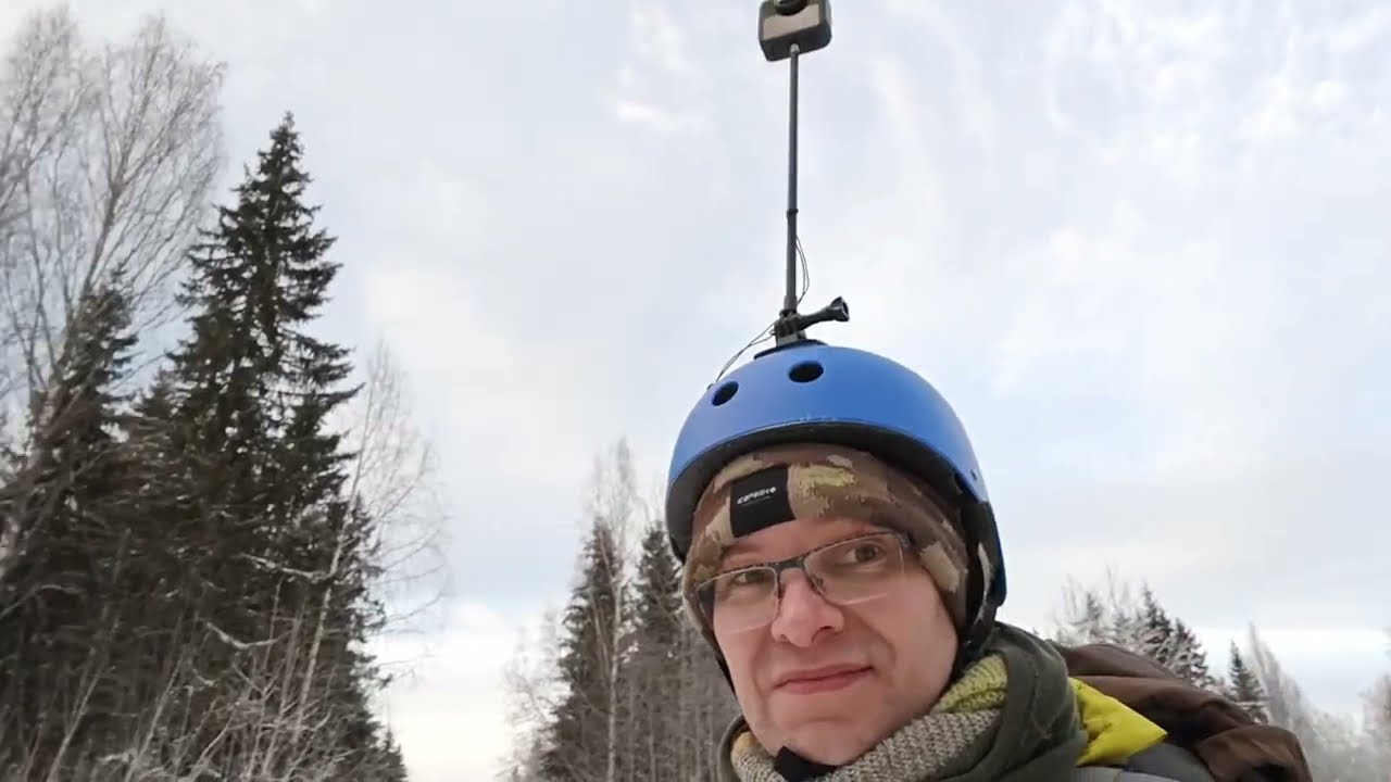 2026-01-10 Talvinen kävely Birgitan polun itäpuolella