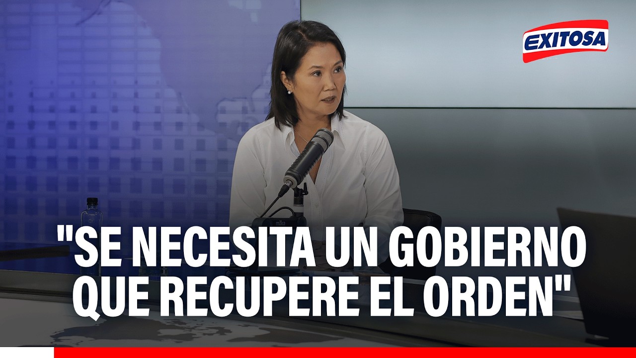 🔴🔵 Keiko Fujimori en Exitosa: 