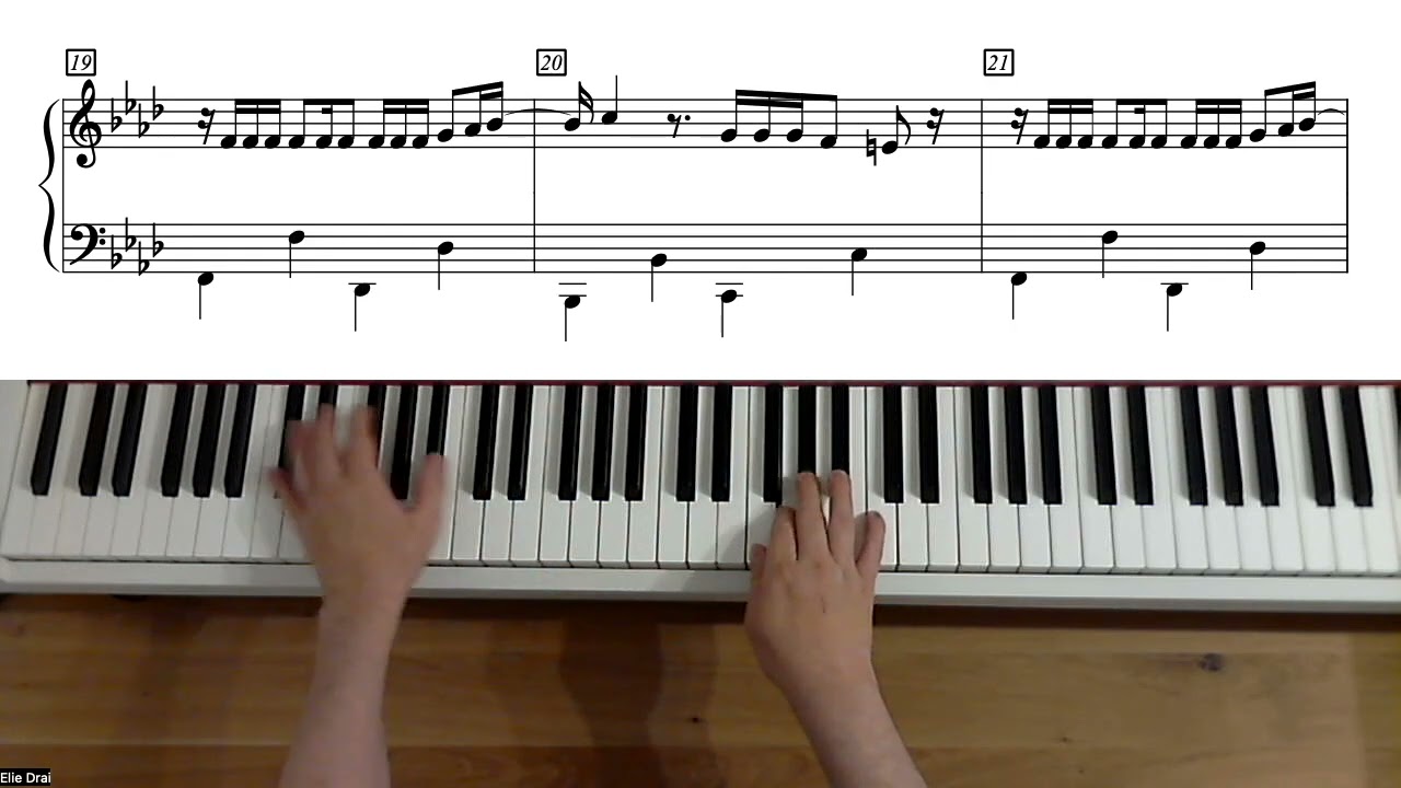 Michel Berger - Paradis blanc - Niveau Débutant - Piano (avec partition)