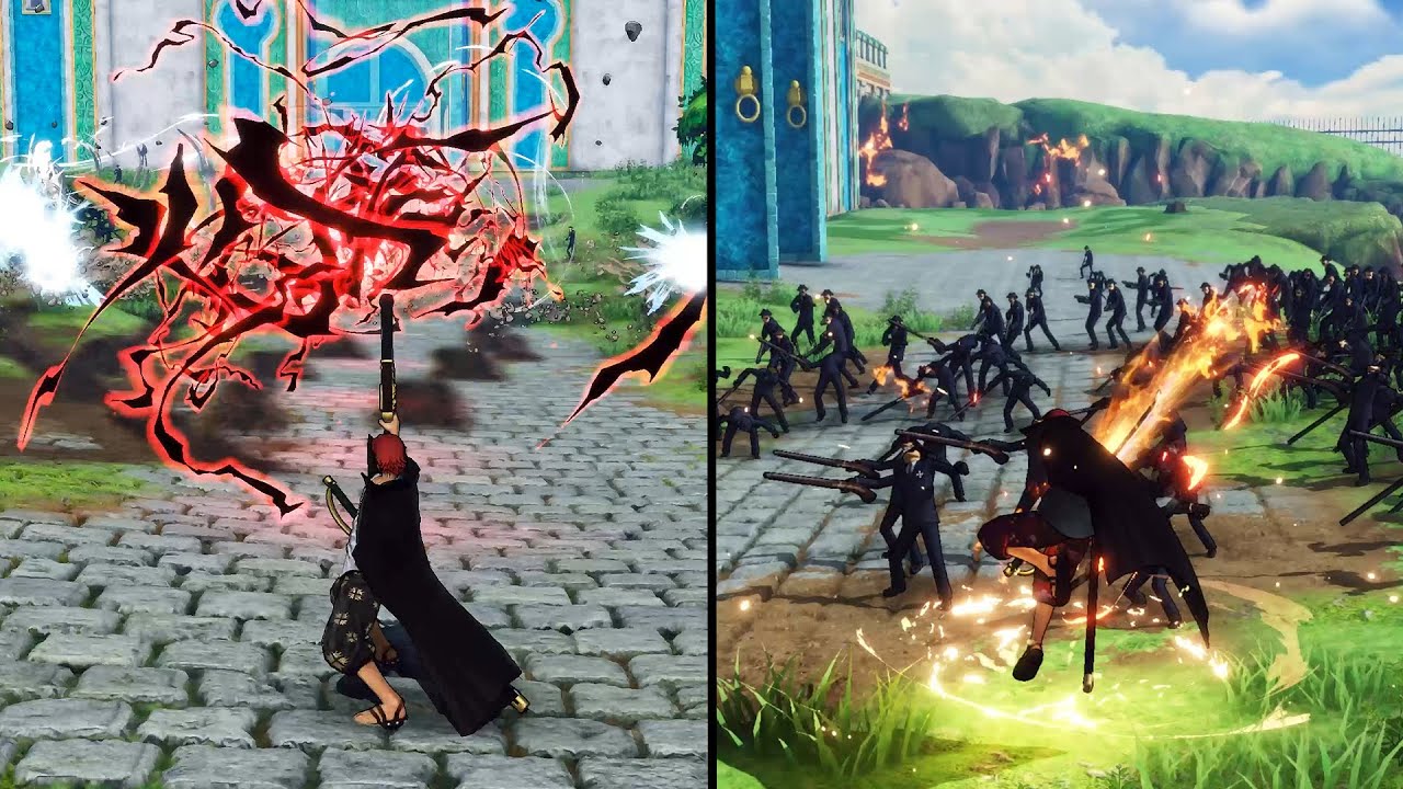 SHANKS (Base Game + Film Red DLC) Complete Moveset - One Piece Pirate Warriors 4