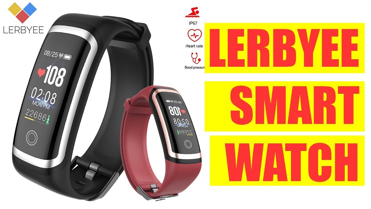 Lerbyee M4 Smartwatch | Android & iOS | Waterproof | Multi Function | 2019