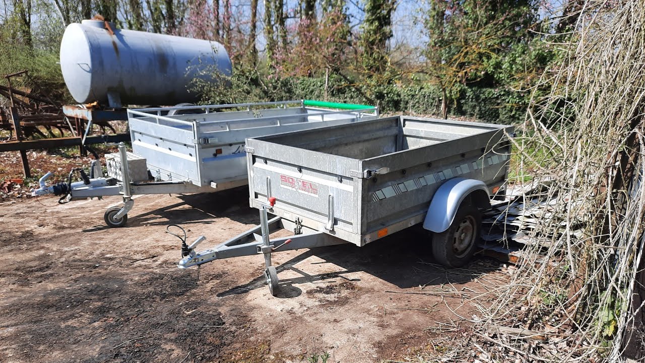 Restauration remorque utilitaire sorel gamme pro  ( rustique)