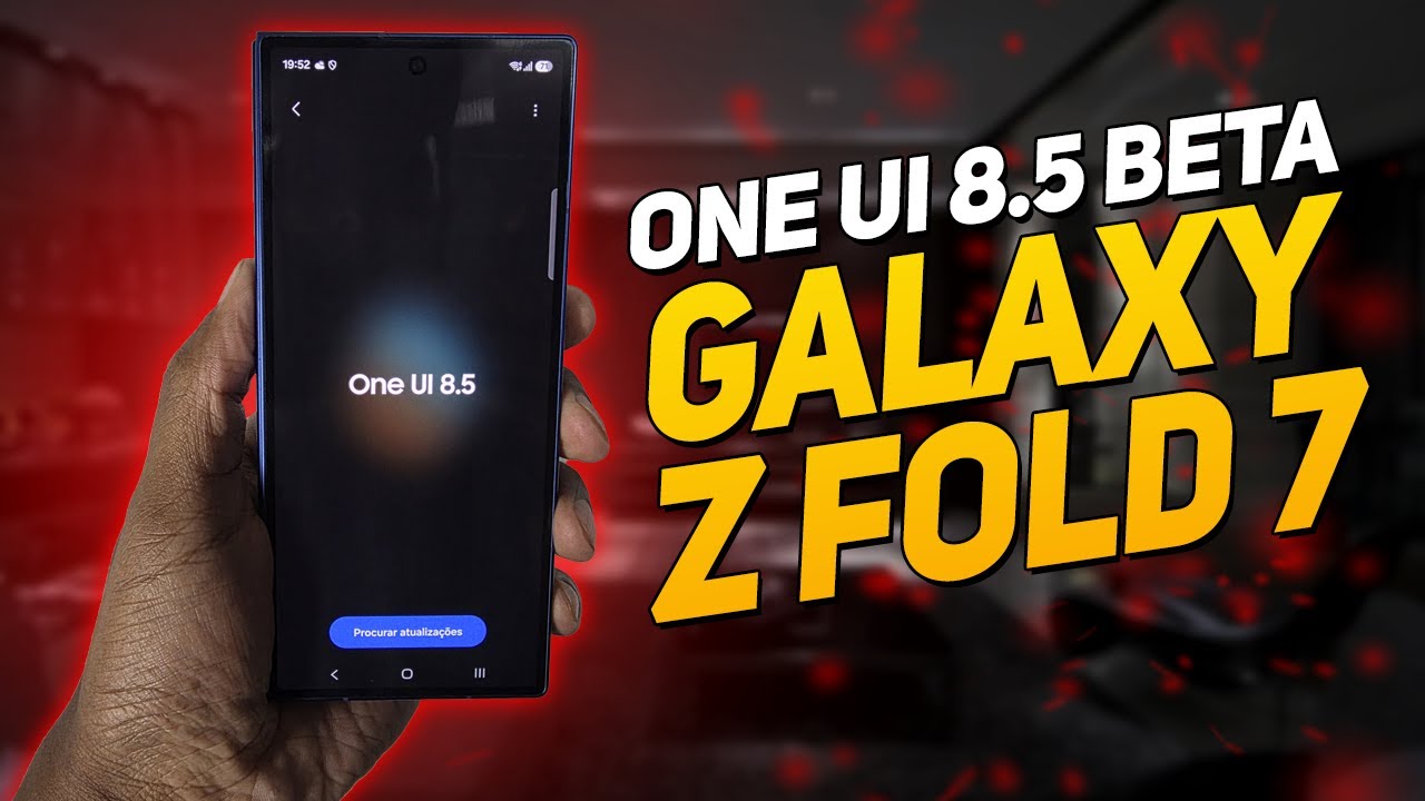 ONE UI 8.5 BETA NO GALAXY Z FOLD 7