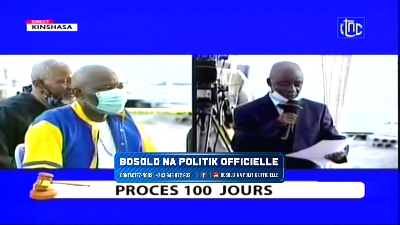 BOSOLO NA POLITIK OFFICIELLE | EN DIRECT DU PROCES 100 JOURS DU CHEF DE L'ETAT
