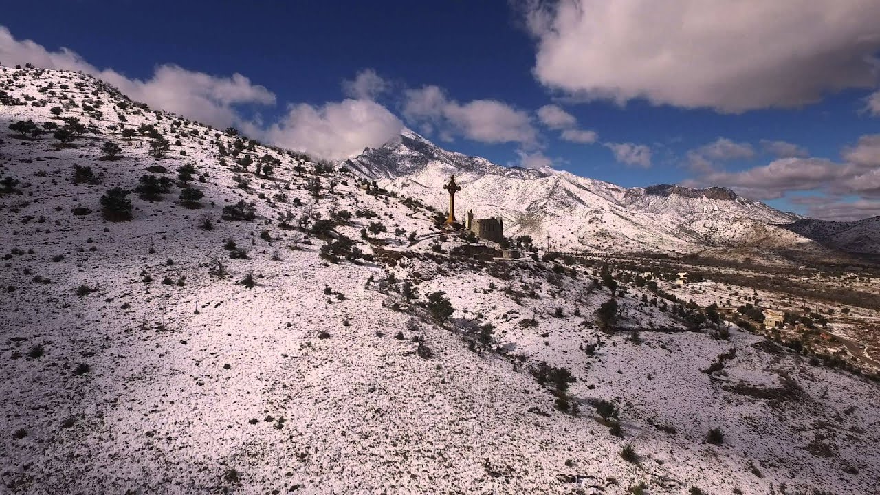 Lady of the Mountains from above