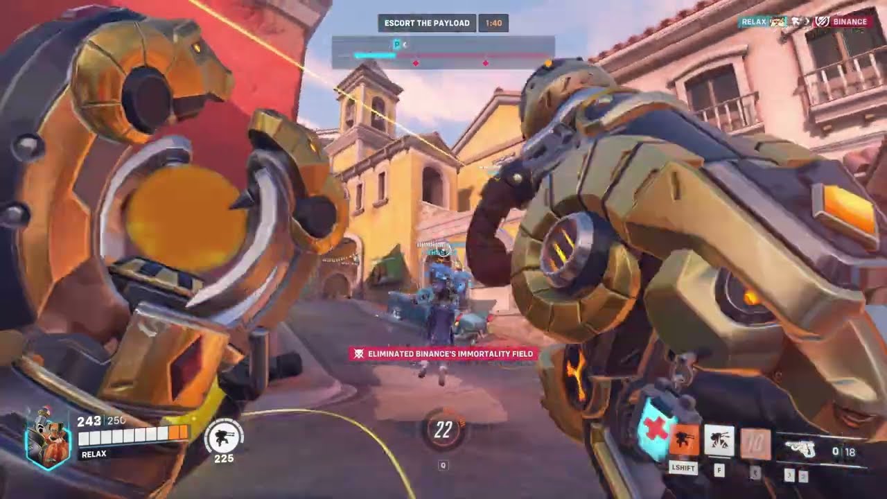 Overwatch 2 Torbjorn Gameplay (No Commentary)