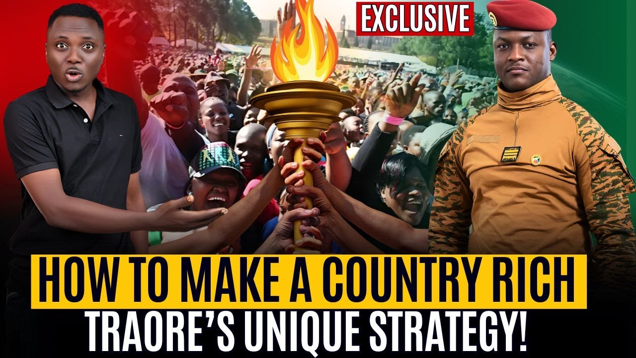Burkina Faso: How To Make A Country Rich From Scratch (Ibrahim Traore Unique Strategy)