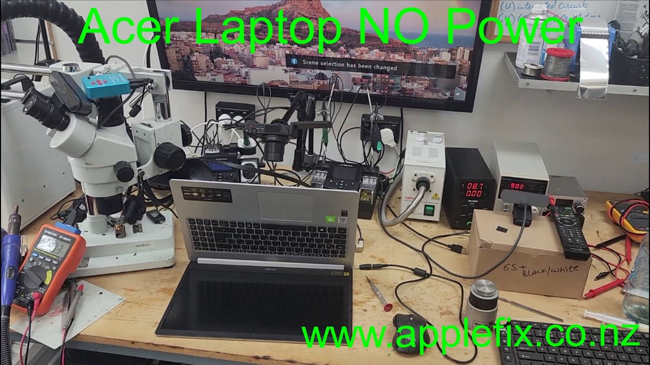 Acer laptop Not turning on | Aspir A515-55 | Fixed by Magic Wire | AppleFix Hamilton New Zealand