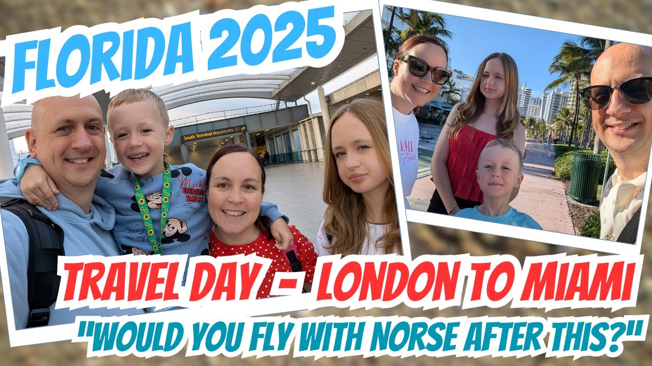 Disney Trip Begins! Flying Norse Atlantic - The Good, The Bad & The Unexpected | Gatwick to Miami