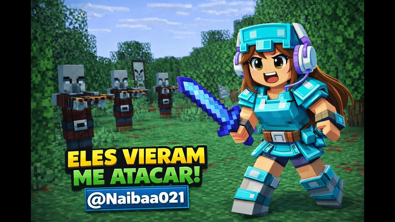 ESTAMOS SOB ATAQUE 😨⚔️