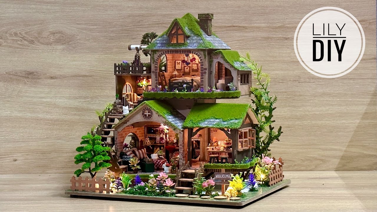 DIY Miniature Dollhouse || Forest Adventures Relaxing Satisfying Video