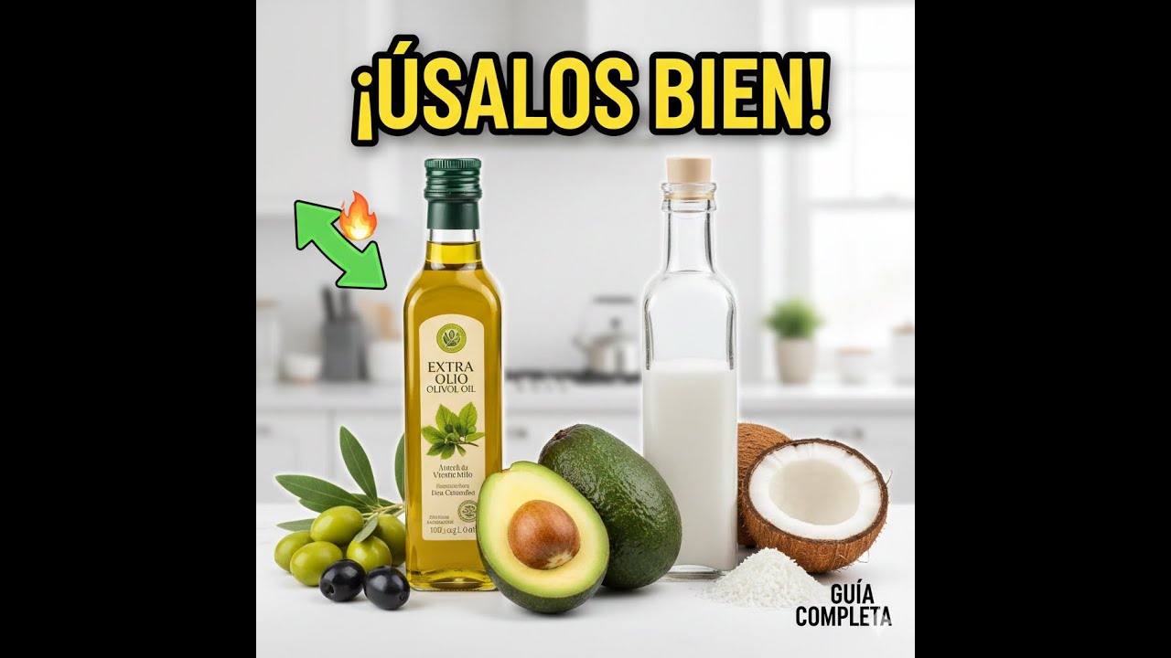 Los 3 Aceites que CAMBIARÁN tu Salud