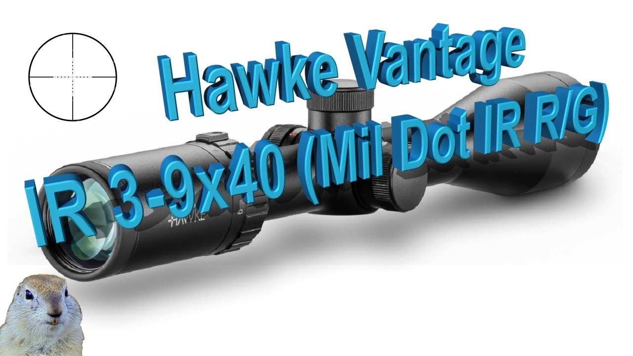 ✔️ОПТИЧЕСКИЙ ПРИЦЕЛ Hawke Vantage IR 3-9x40 (Mil Dot IR R/G)