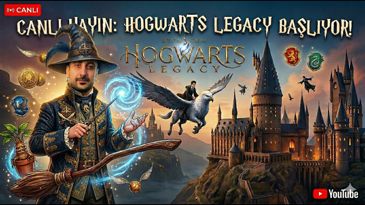 🏰 Seçmen Şapka Kararını Veriyor: Hangi Binadayız? | Hogwarts Legacy
