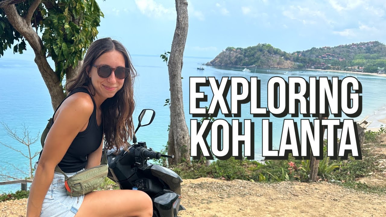 EXPLORING KOH LANTA  BY MOTORBIKE