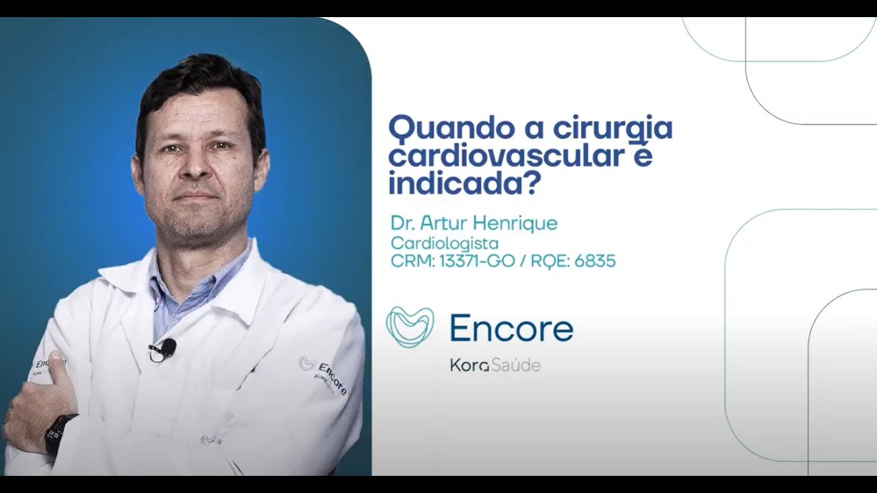 Quando a cirurgia cardiovascular é indicada?
