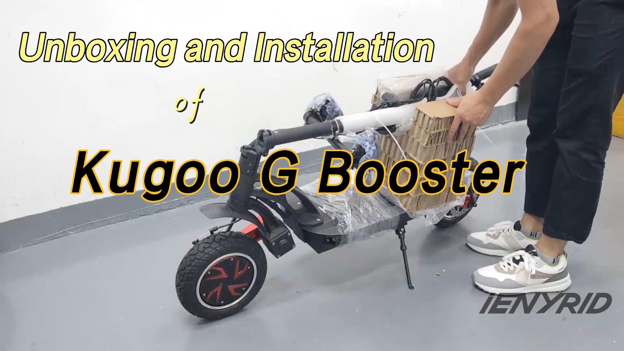 Unboxing and Installation of Kugoo G Booster | 1600W Motor 23AH Battery 10inch Off-road Tires