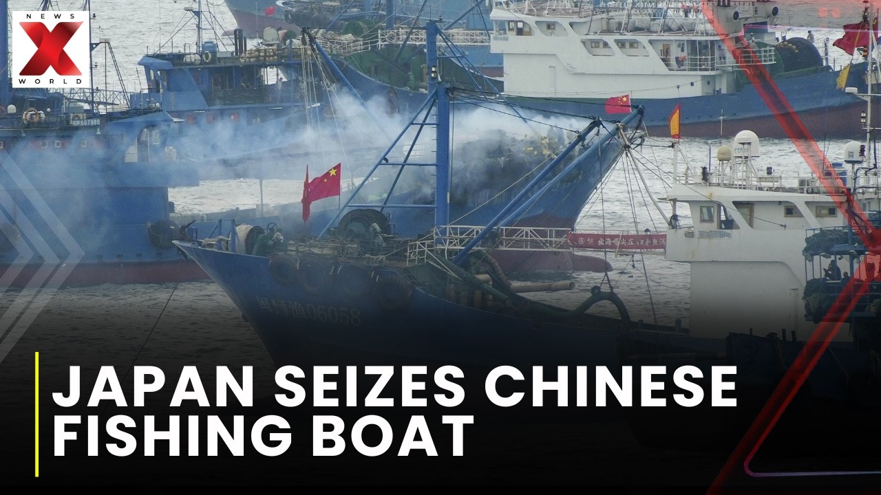 Japan Seizes Chinese Boat: Nagasaki maritime arrest highlights rising regional tensions| NewsX World