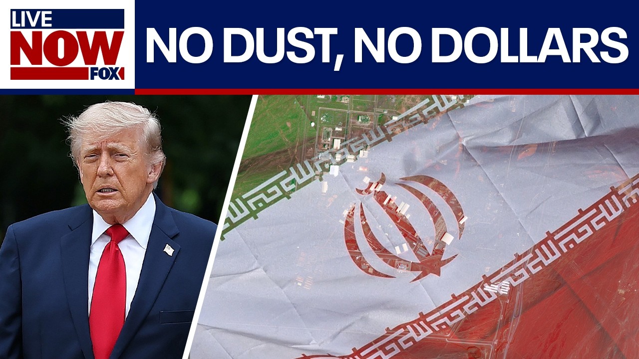 No dust, no dollars: Trump says outlines plan for Iran's nuclear material