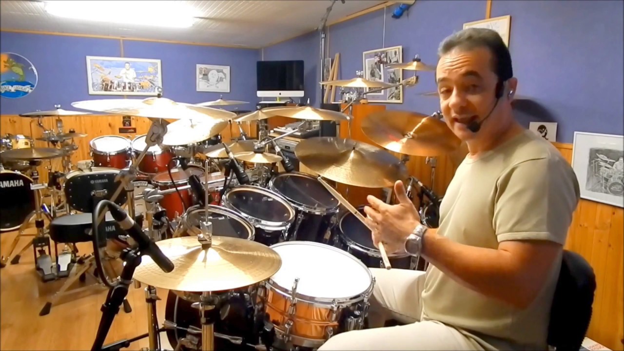 Apprendre son premier rythme à la batterie, avec Franck Cascalès :-)