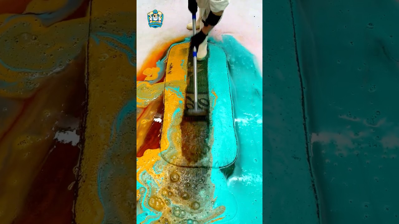 Foam, Brushes, and a Panda&mdash;Perfect Cleaning Combo #cleaning #satisfying #oddlysatisfying