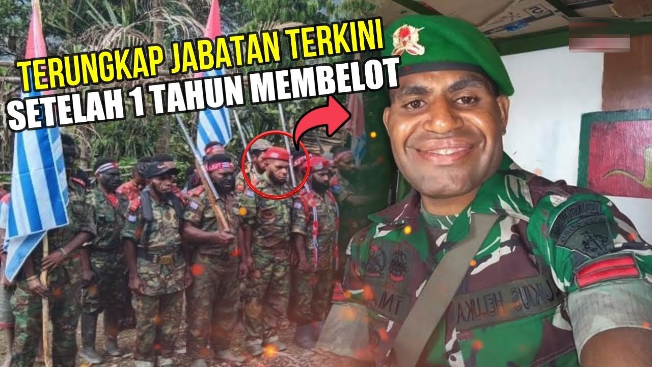 DIANGGAP BAK P4HLAWAN! EKS PRAJURIT TNI PRATU LUKIUS MATUAN KINI JADI PANGLIMA PER4NG KK3