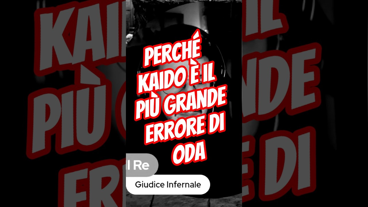 Oda ha sbagliato tutto con Kaido e ora paga il prezzo #onepiece #powerscaling #kaido