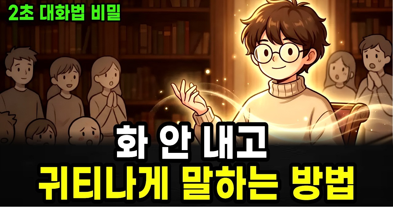 2초로 분위기를 지배해 버리는 여유로운 사람의  3가지 대화법