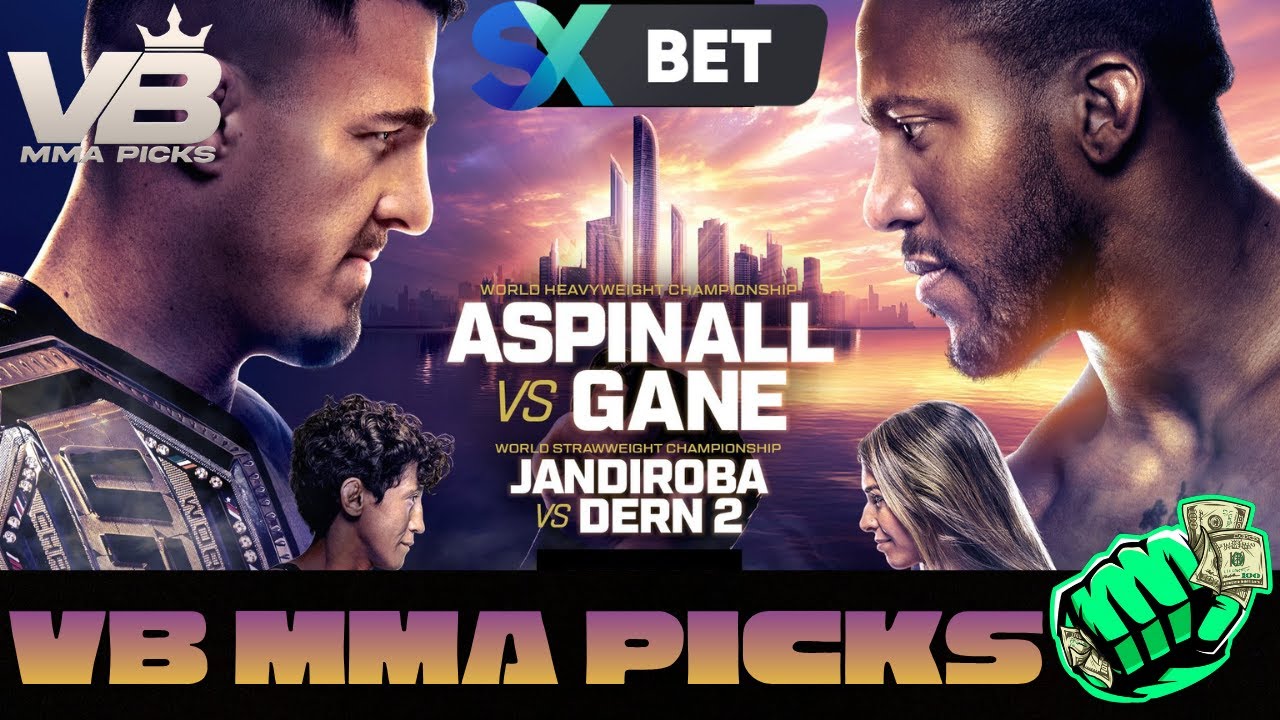 VB MMA PICKS - UFC 321: Aspinall vs. Gane (Sat., Oct. 25, 2025)