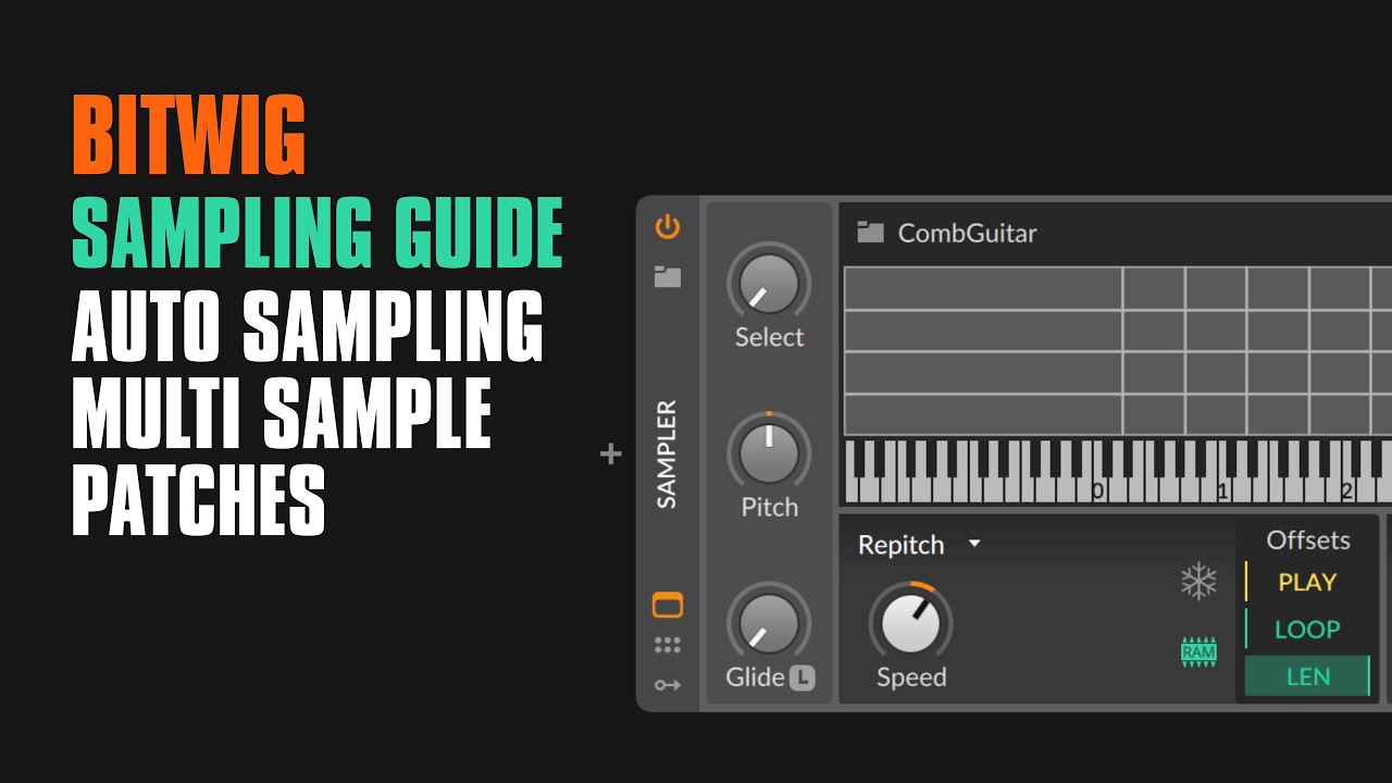 Auto Sampling - Creating Multisampler Patches from Instruments - Bitwig Sampling Guide