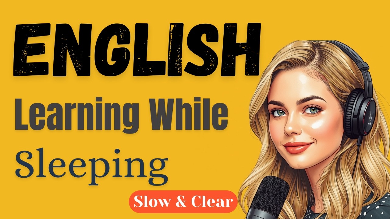 Learning English While Sleeping | English Listening & Speaking Practice | Improve Your Eng Fluency