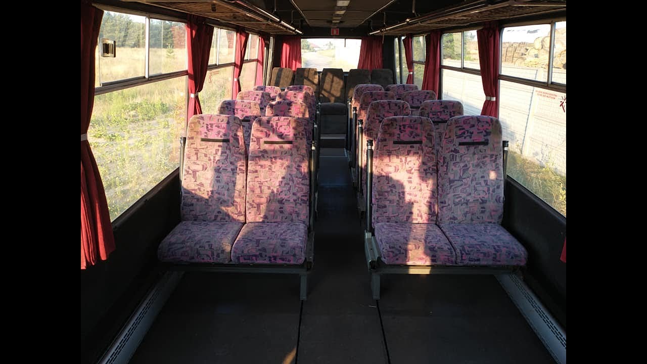Wnętrze Patobusa po remoncie - Autosan H9 na rodzinne wycieczki