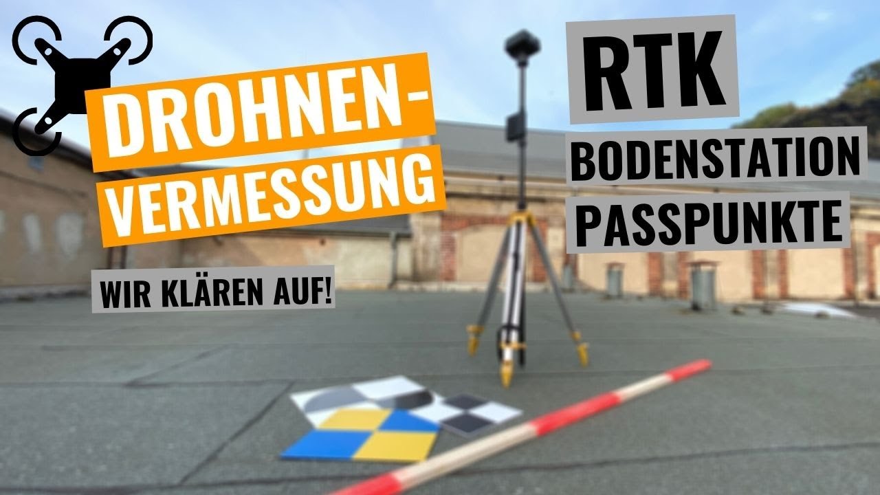 RTK, Bodenstation, Passpunkte - Wir klären auf! | Drohnenvermessung