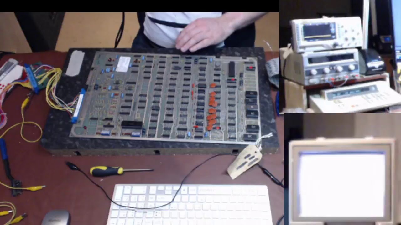 [LIVE] - Missile Command PCB Repair