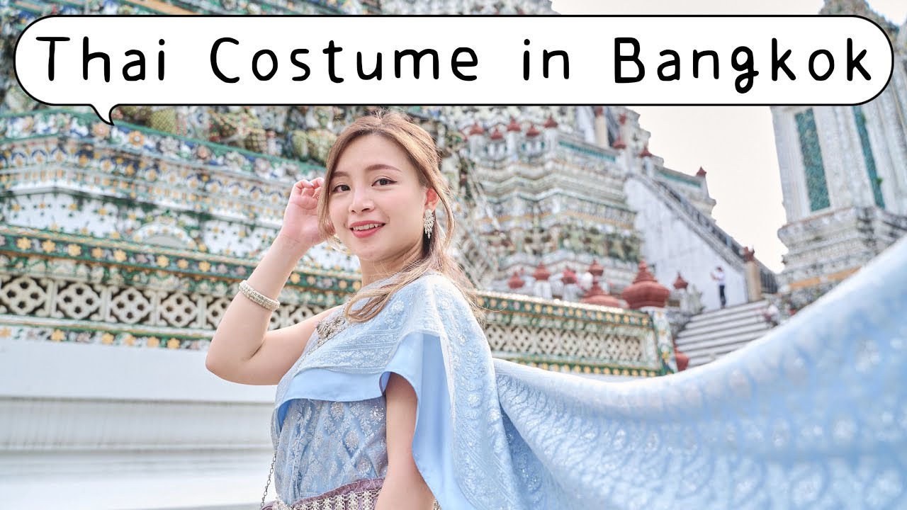 [Thailand Vlog] Costume rental and private photo shoot @ Wat Arun
