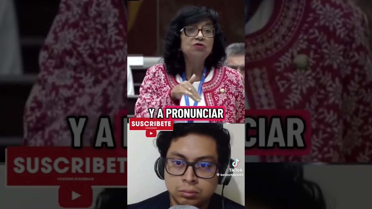 Legisladora le canta sus verdades a asambleistas de ADN de Noboa. Video: Kevin Chalco Sin Corbata