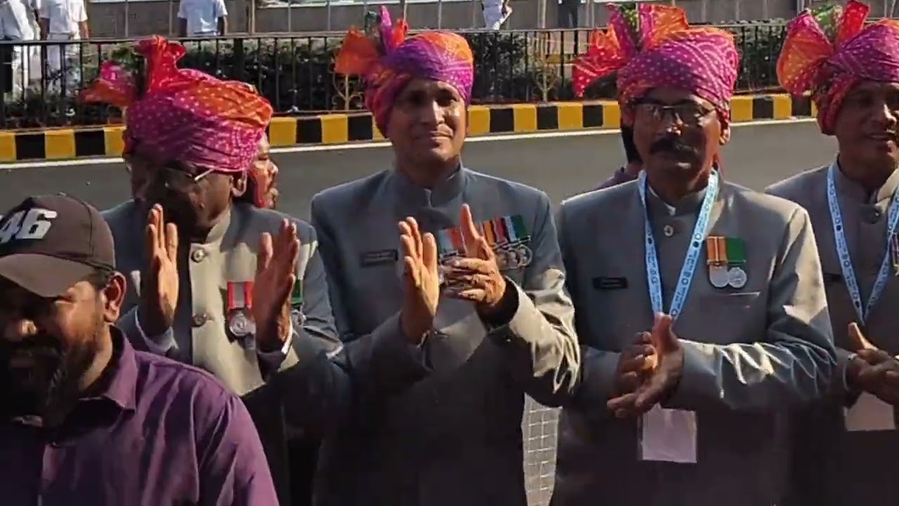 #IFR-2026 #Veteransparade #integrated veterans welfare Association #tri-service