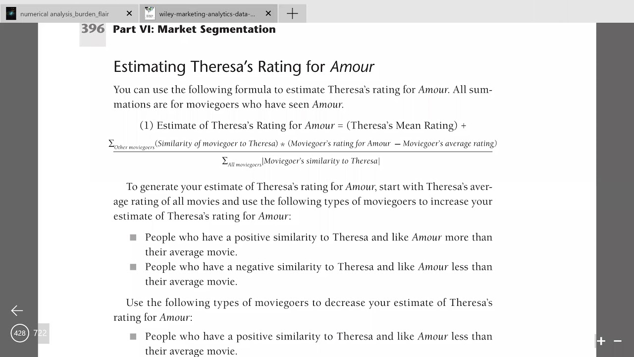 Ch. 24 Collaborative Filtering (Ep. 4 User-based)