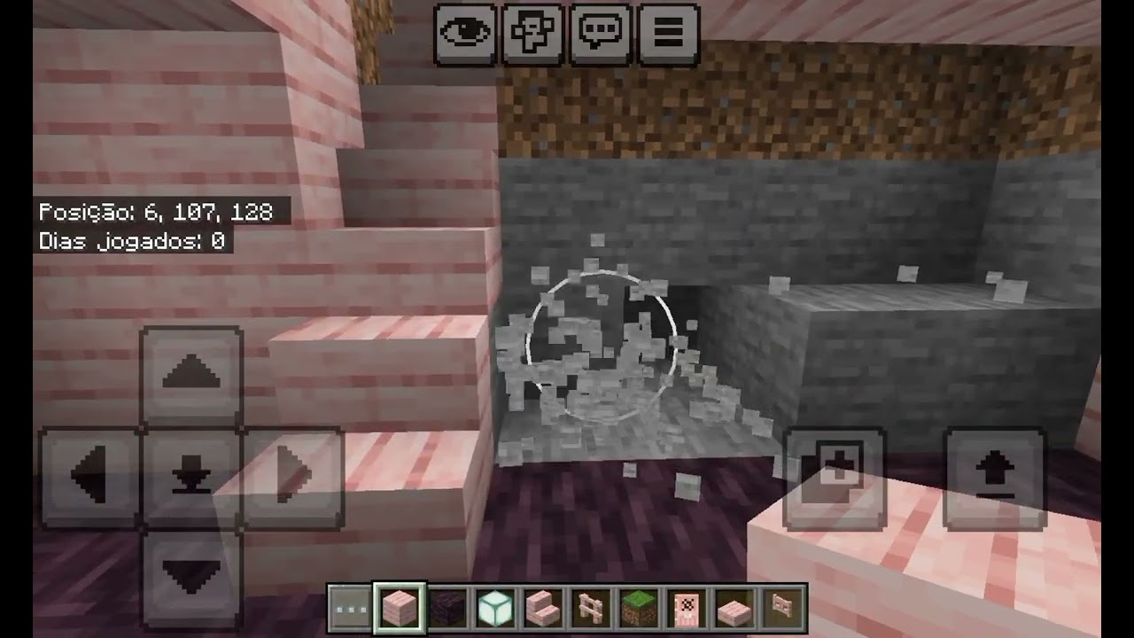 Como construir um monumento de estudo do bioma de cerejeira no Minecraft