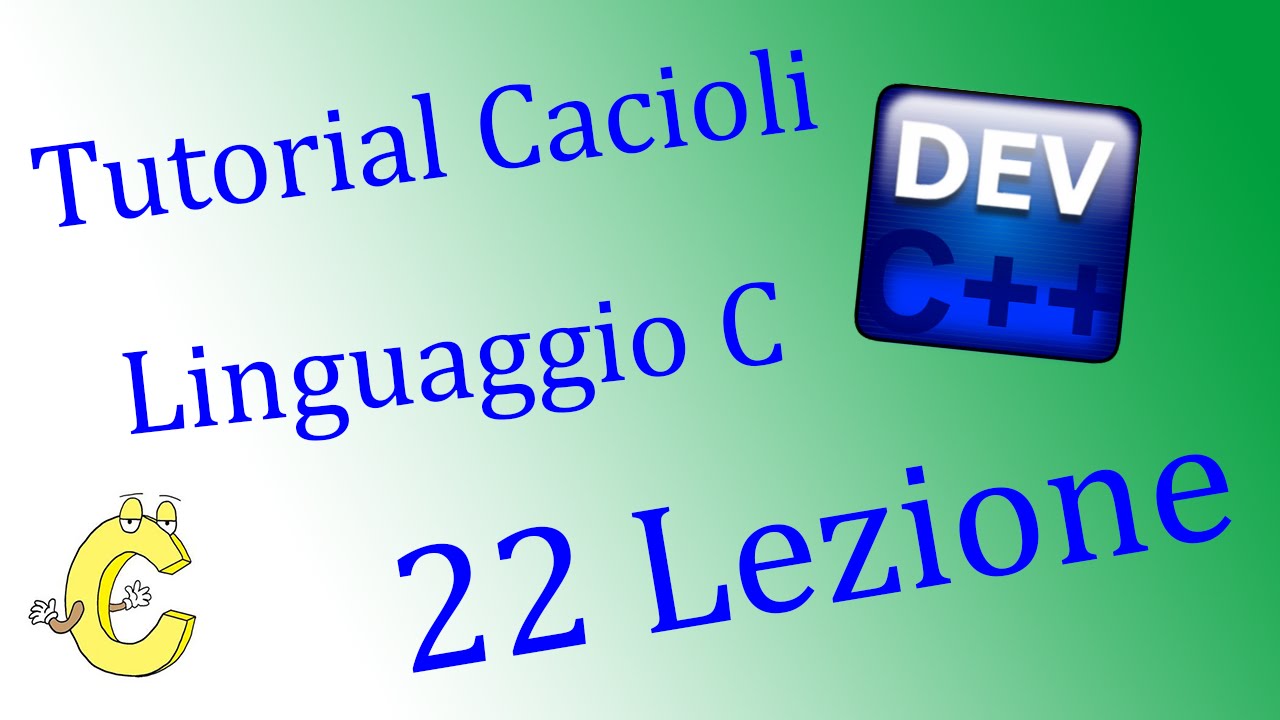 Tutorial Linguaggio C - 22 Lezione - strcpy()