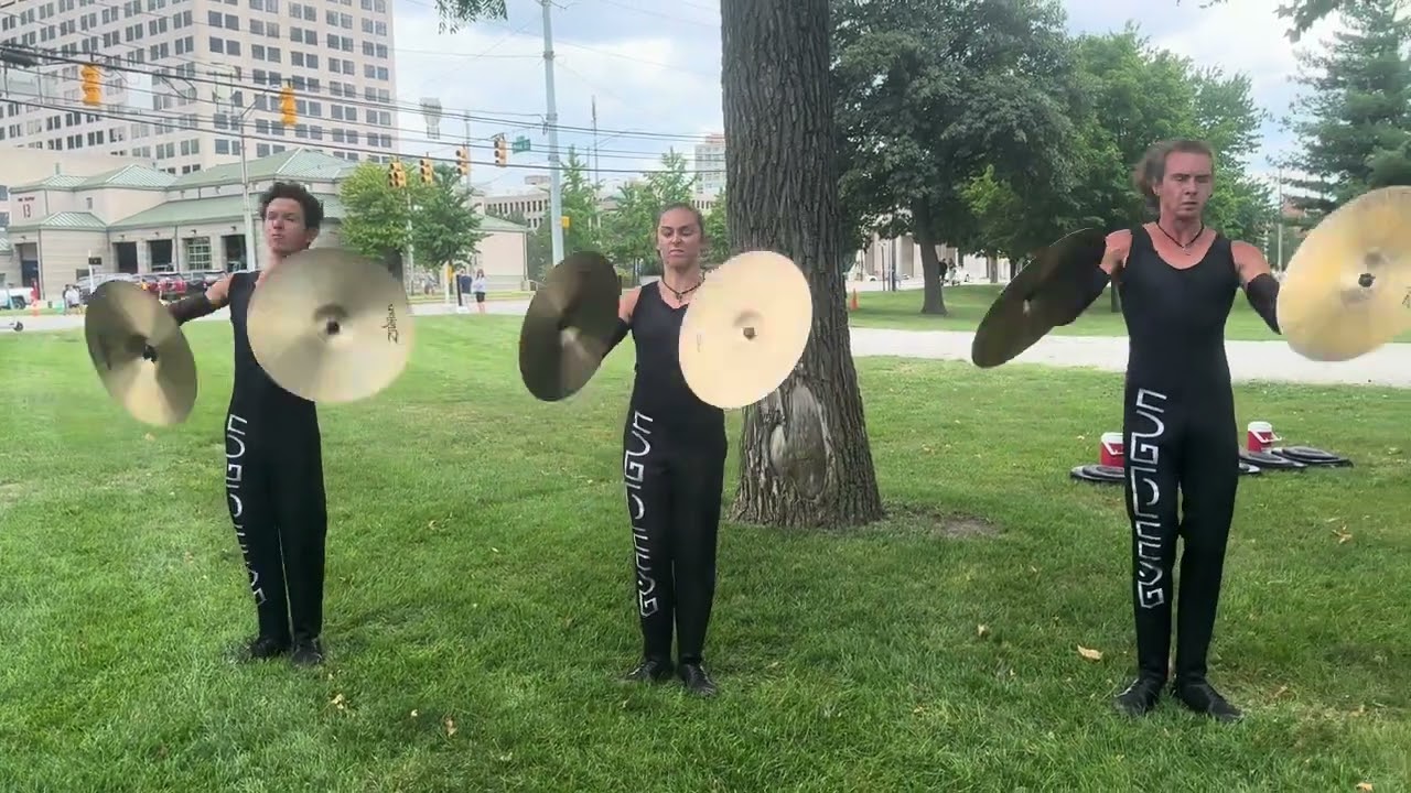 The Academy Cymbal Line 2024 DCI Prelims (4K 60fps)